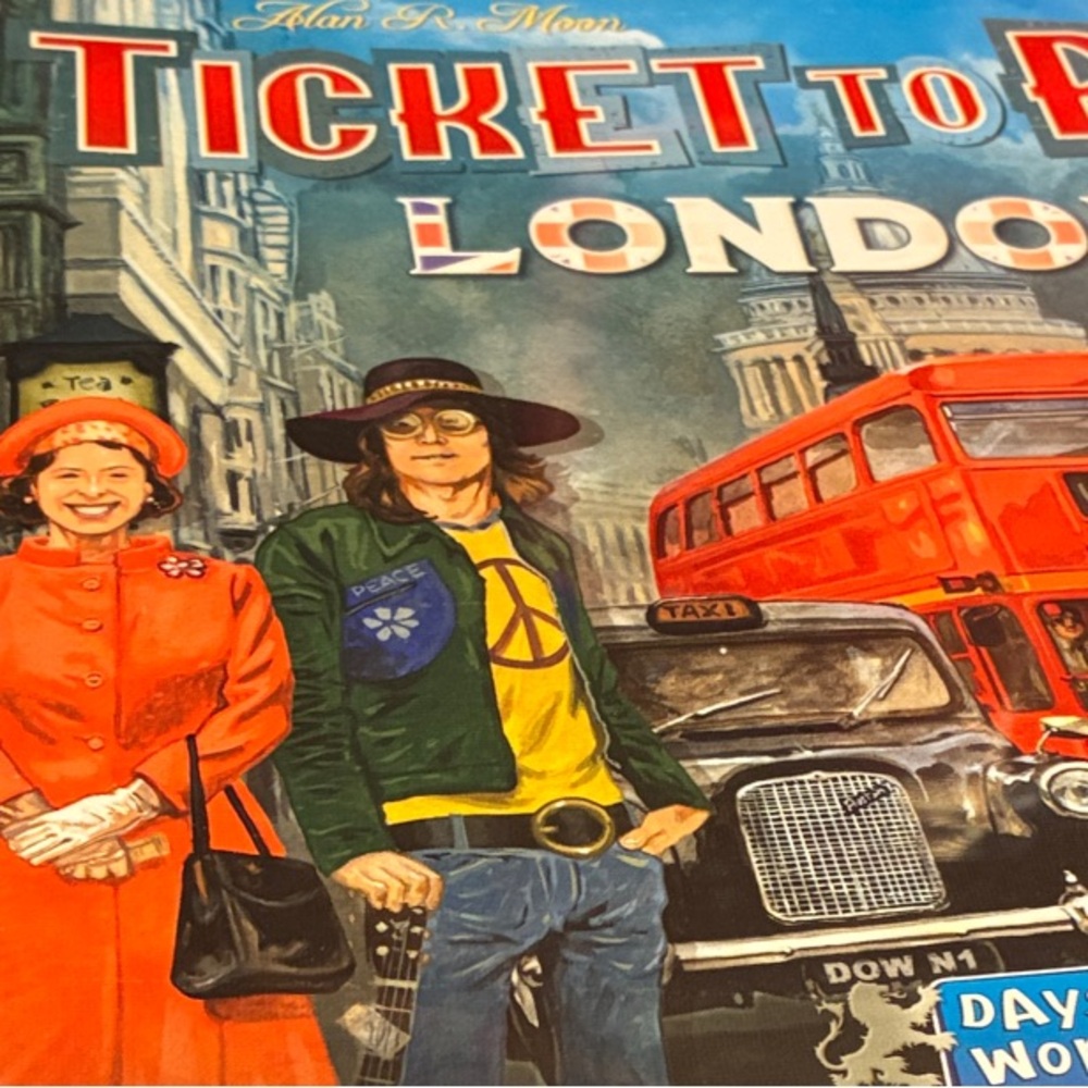 Days of Wonder Ticket to Ride London Board Game Beatles, Fashion 70’s NIB sealed - Picture 5 of 6